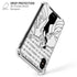 Disney Villains Cruella de Vil Black and White iPhone XS Max Clear Case